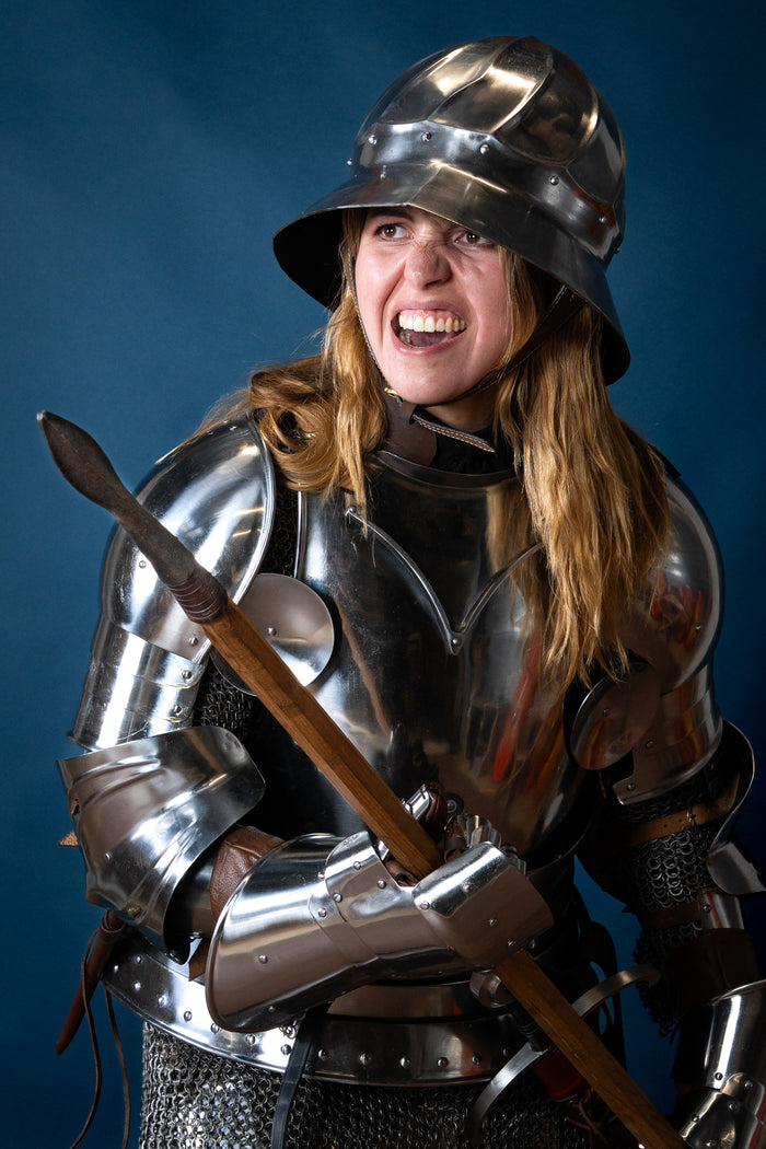 15th century Burgundian kettle hat, 1.6 mm