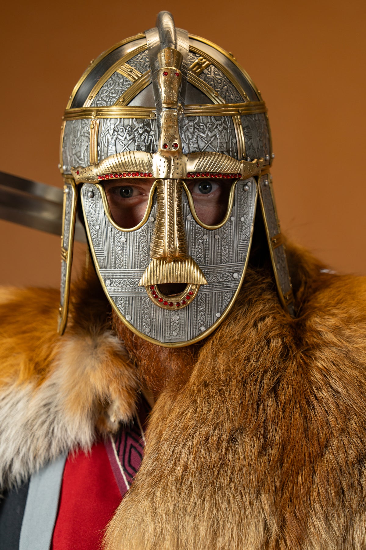 Sutton Hoo helmet, 1.3 mm