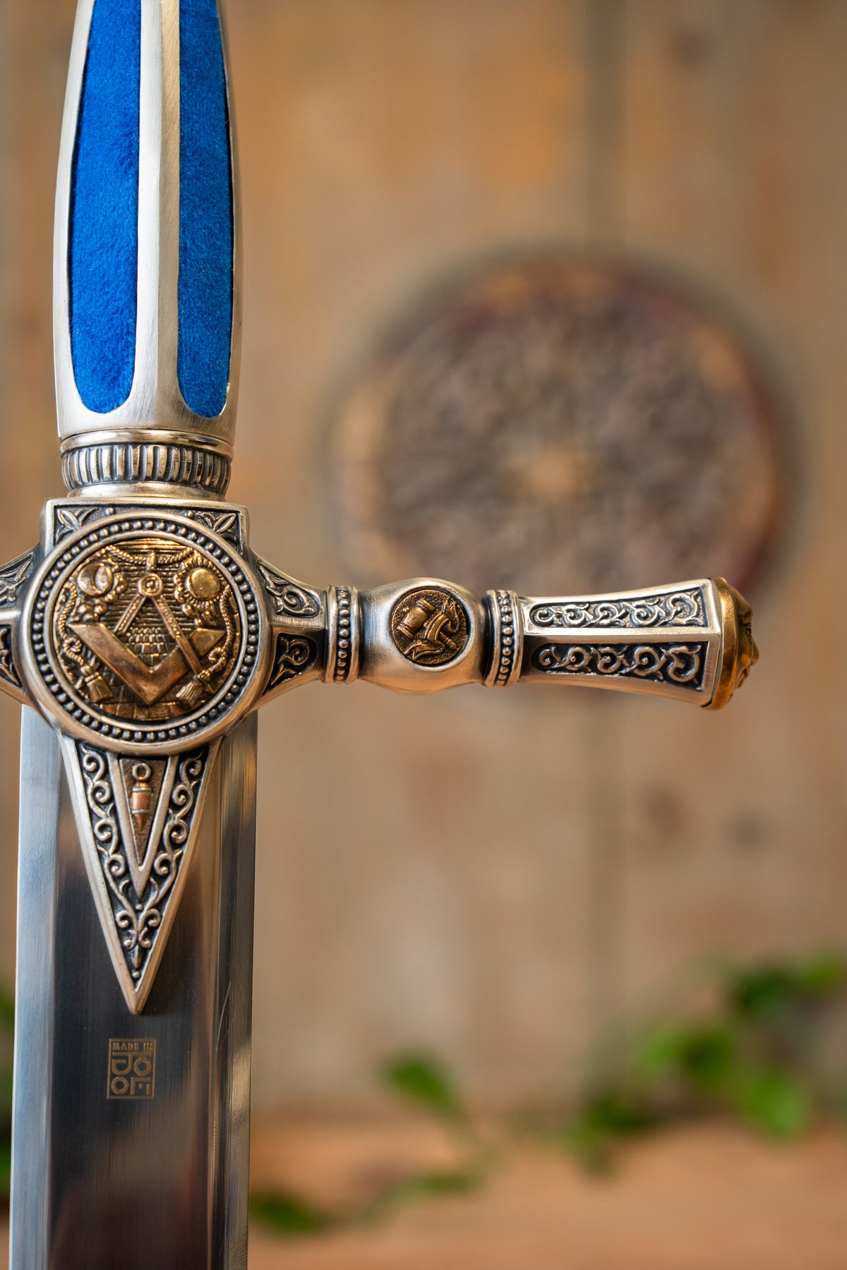 Freemason sword, semi-sharp