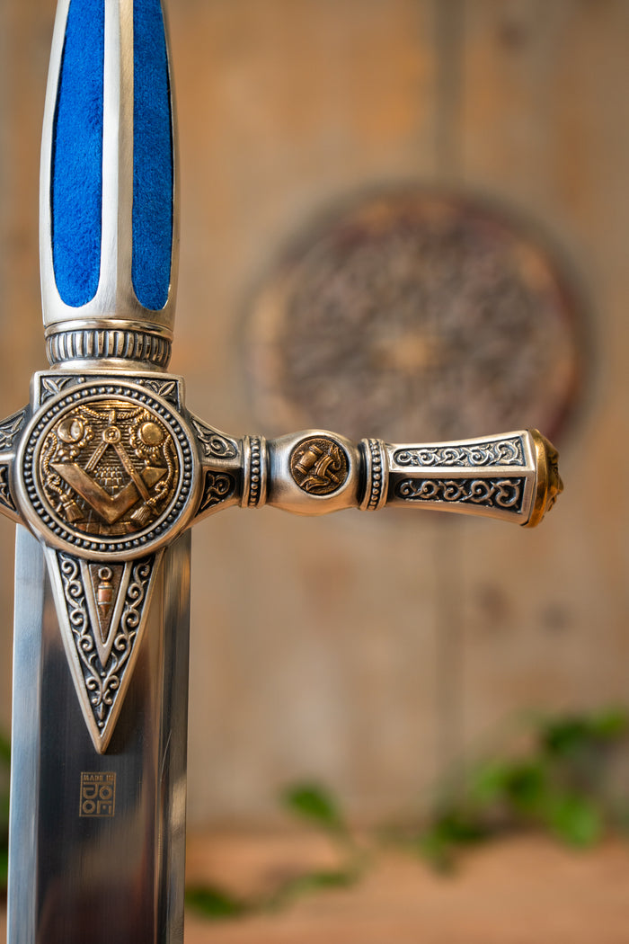 Freemason sword, semi-sharp