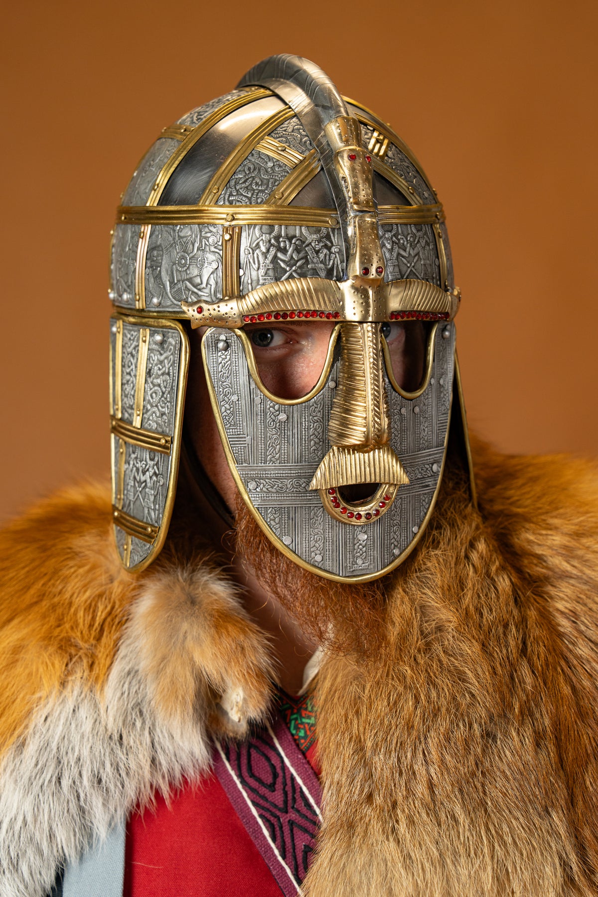 Sutton Hoo helmet, 1.3 mm