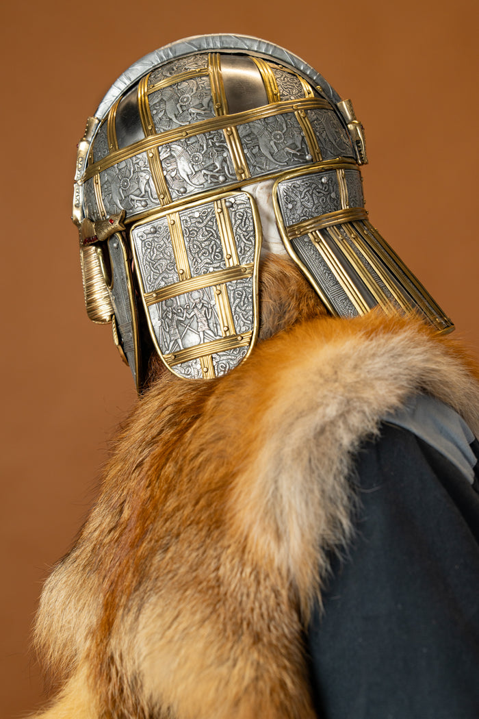 Sutton Hoo helmet, 1.3 mm
