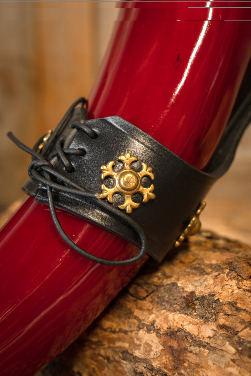 Duivelse drinkhoorn met luxe drinkhoornhouder, 300-500 ml