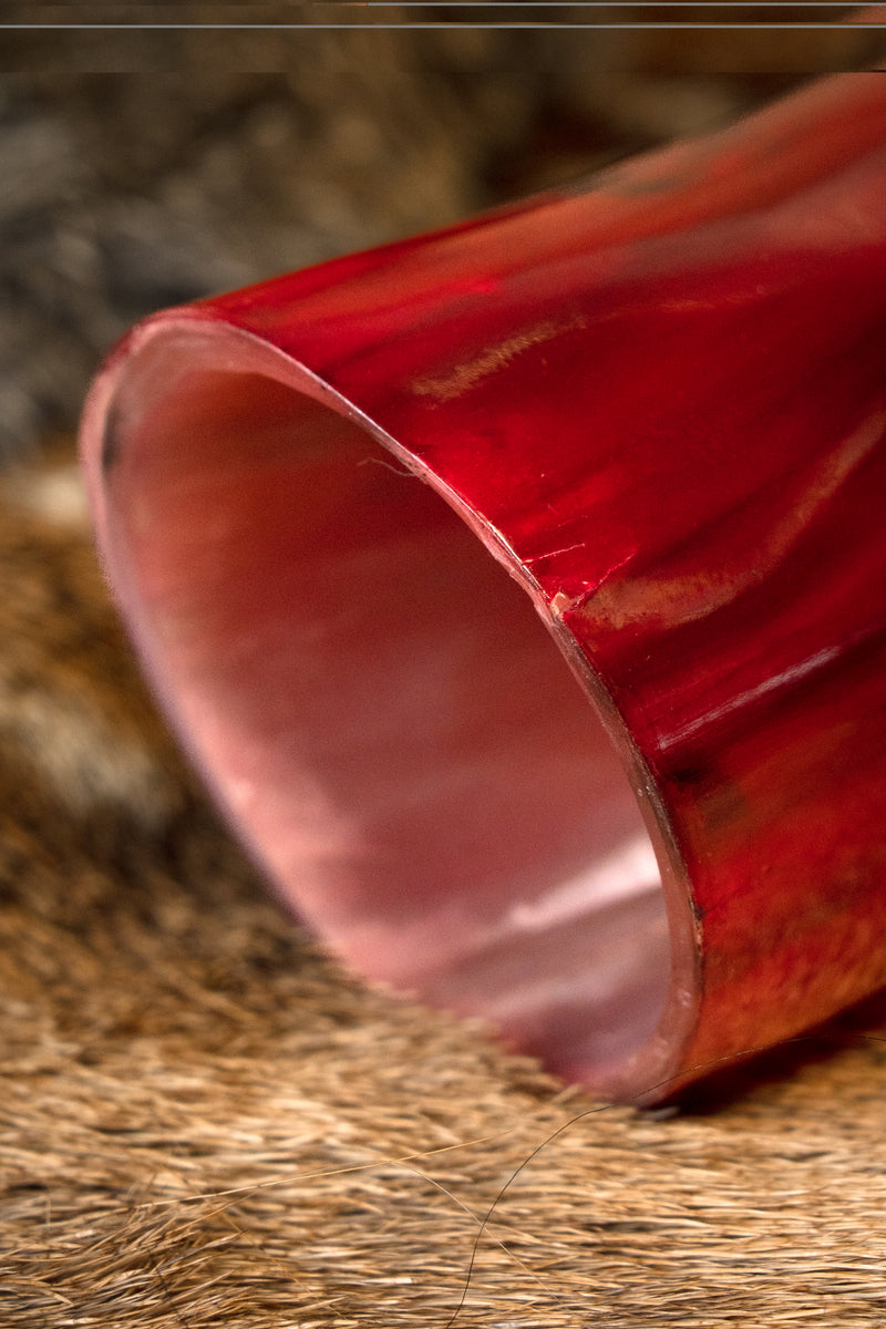 Duivelse drinkhoorn met luxe drinkhoornhouder, 300-500 ml