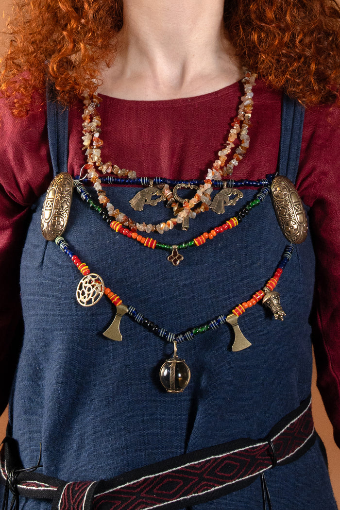 Cloisonne pendant Uppsala, bronze