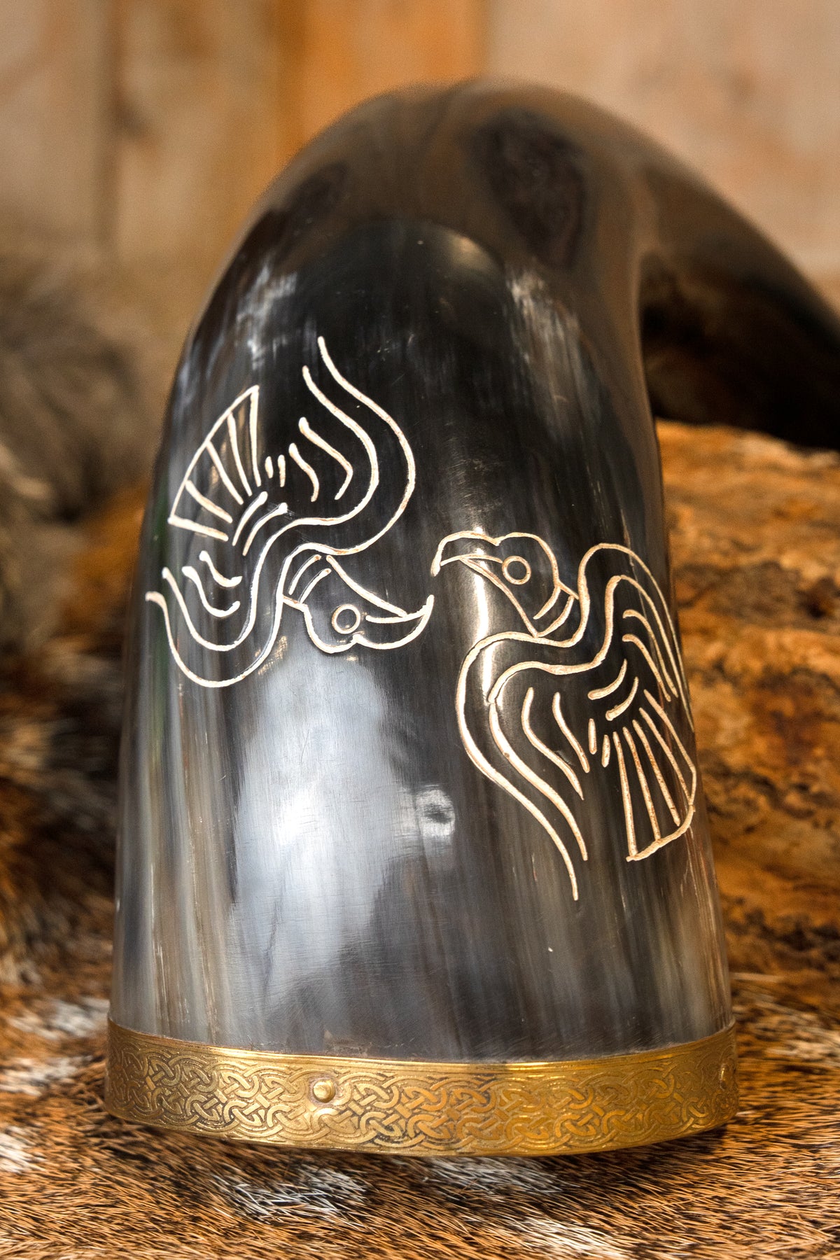 Drinking Horn Wodan / Odin, 300-500 ml