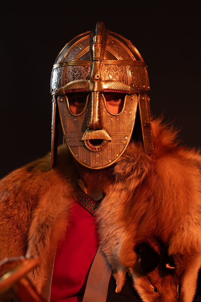 Sutton Hoo helmet, 1.3 mm