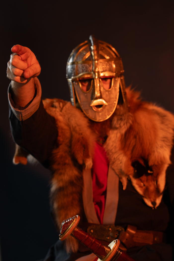 Sutton Hoo helmet, 1.3 mm