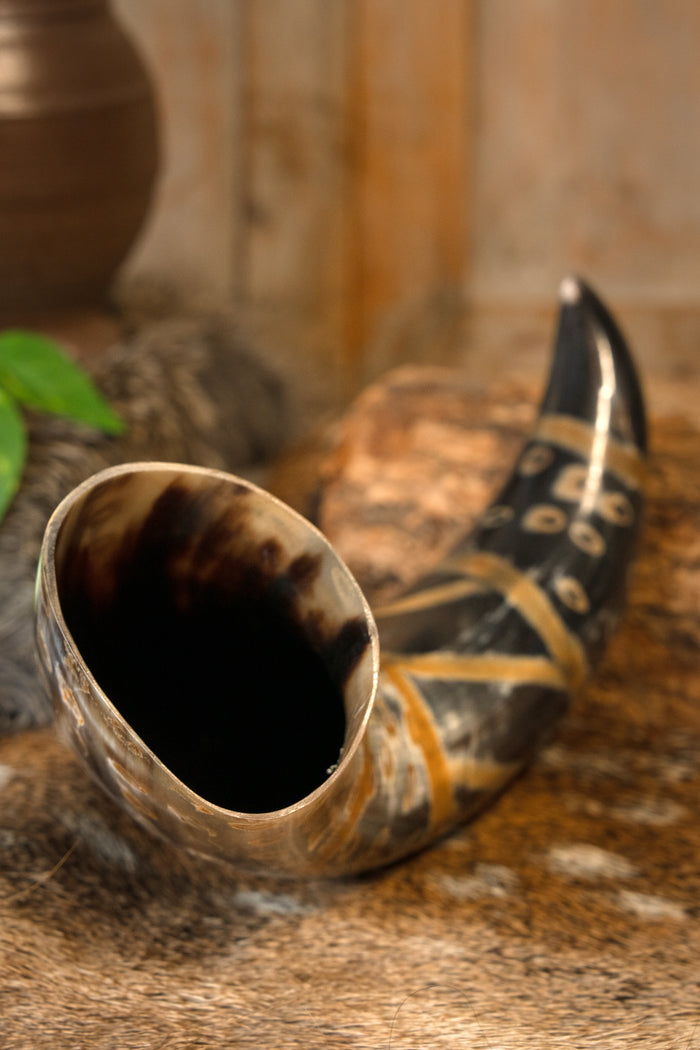 Neolithic drinking horn, 300-500 ml