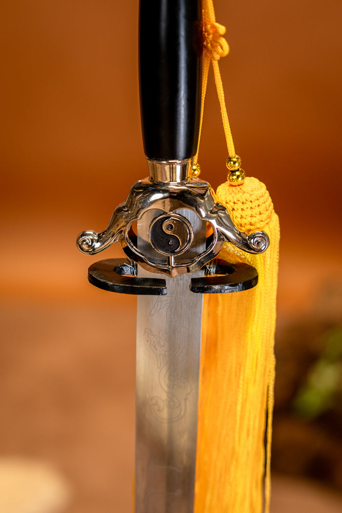 Yin Yang Tai Chi sword, semi-sharp