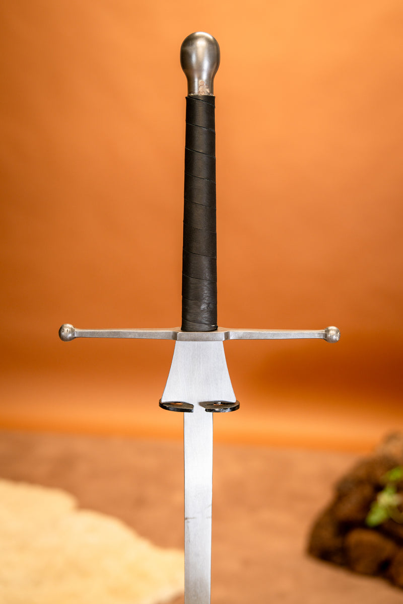 HEMA federschwert, 125 cm, medium fleksibilitet, sløvt (battle-ready)