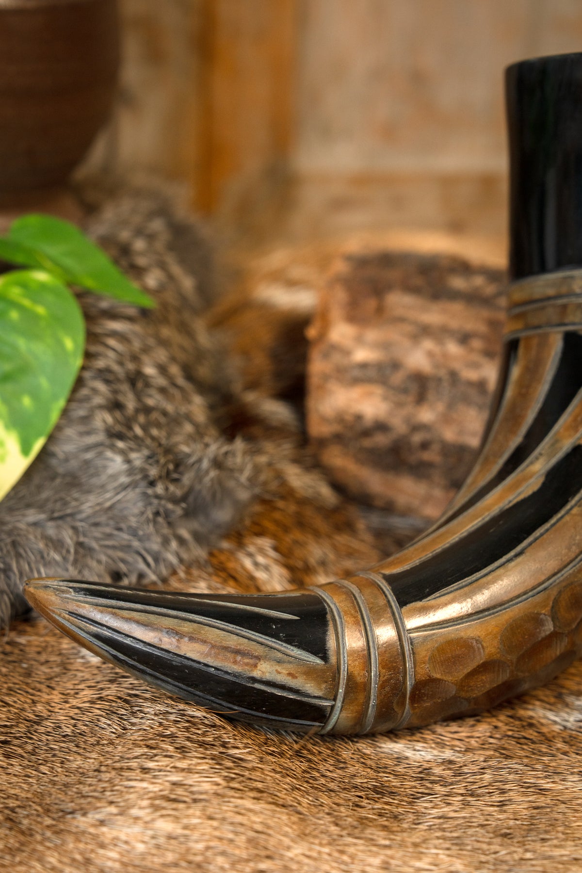 Dragon drinking horn, 500-650 ml