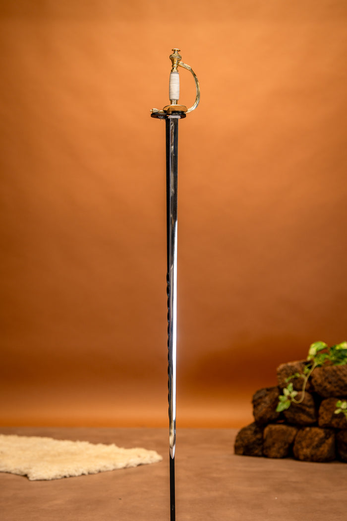 Spadroon, semi-sharp