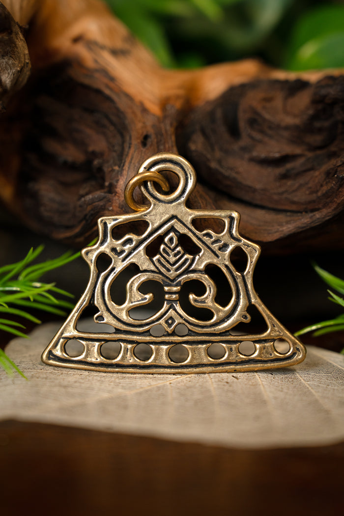 Viking jewellery divider Latvia, bronze