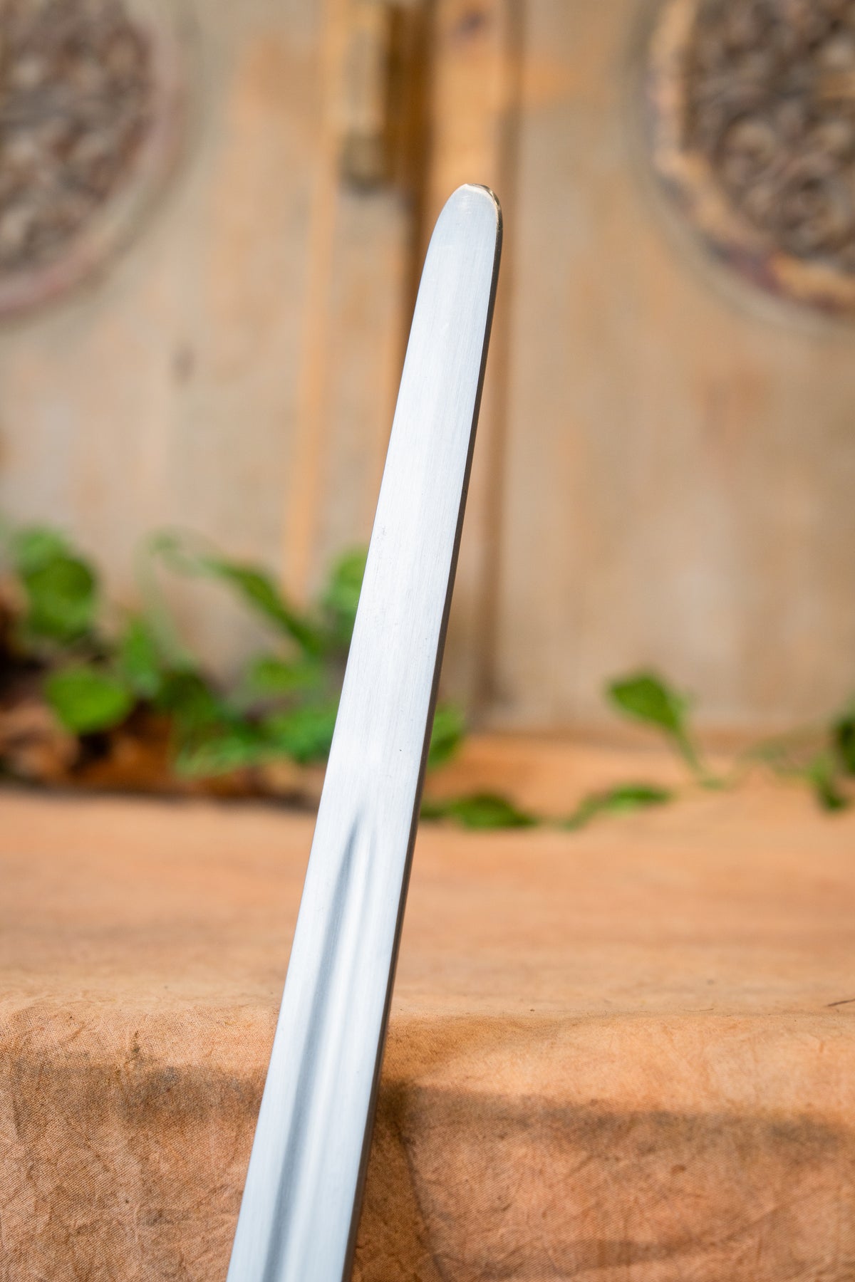 Reenactment archer's sword, blunt (battle-ready)