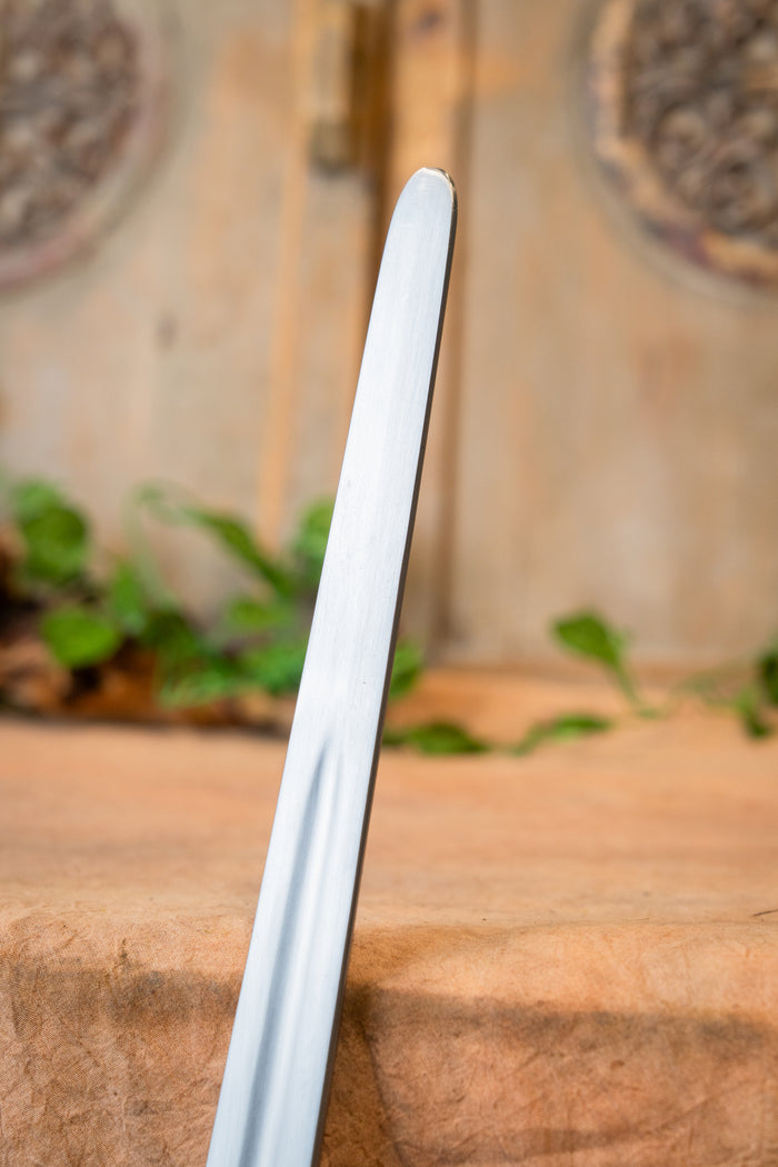 Reenactment archer's sword, blunt (battle-ready)