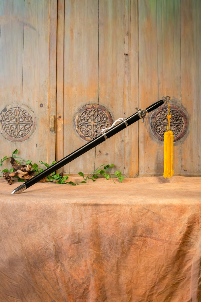 Yin Yang Tai Chi sword, semi-sharp