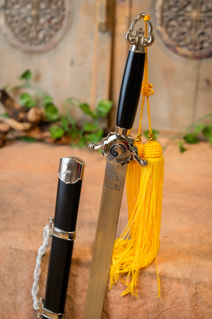 Yin Yang Tai Chi sword, semi-sharp