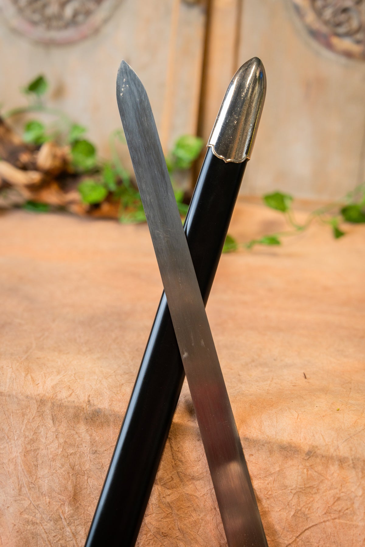 Yin Yang Tai Chi sword, semi-sharp