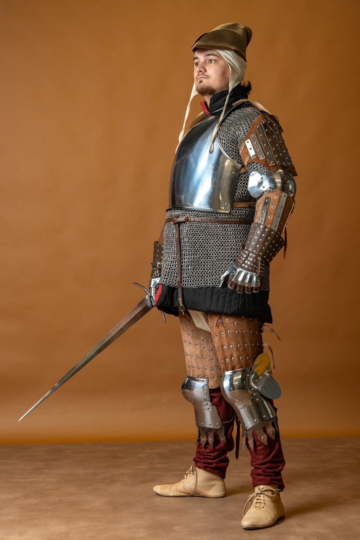 Leather cuisses, 14th century