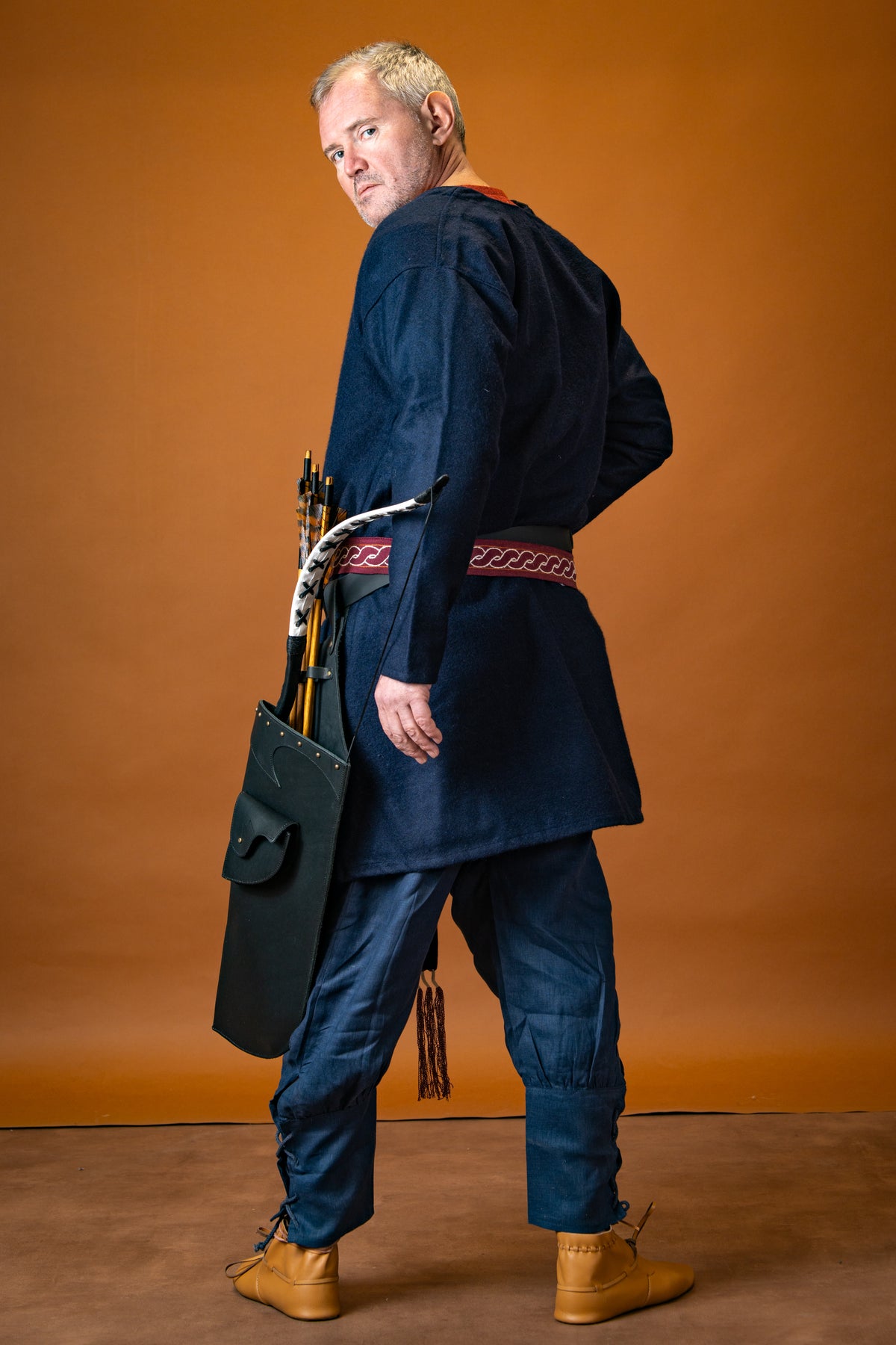 Viking trousers Floki, blue