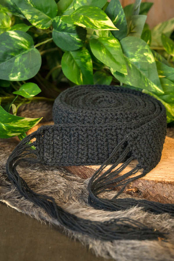 Waist band Colet, black, 3.2 m