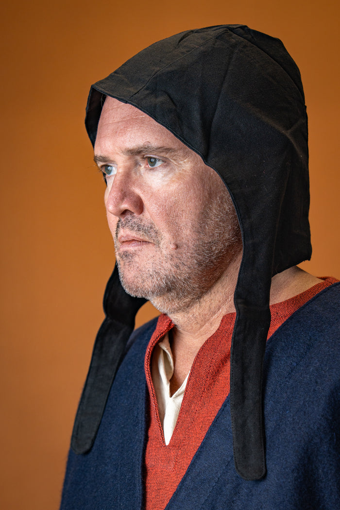 Medieval cap, black