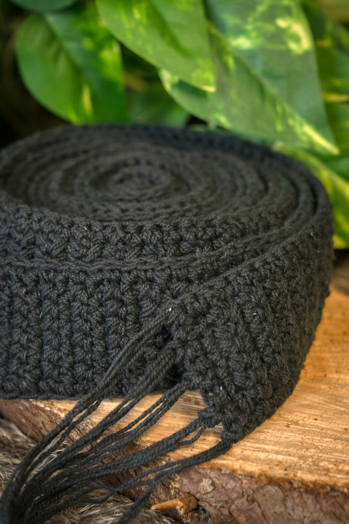 Waist band Colet, black, 3.2 m