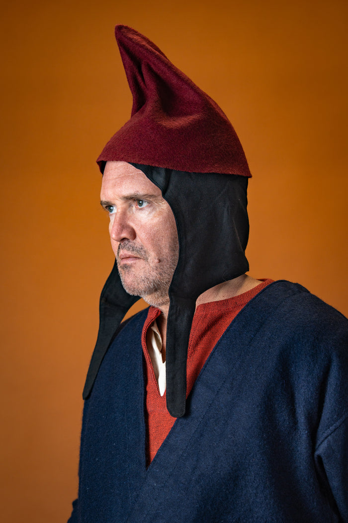 Leprechaun hat, Phrygian hat red, wool blend