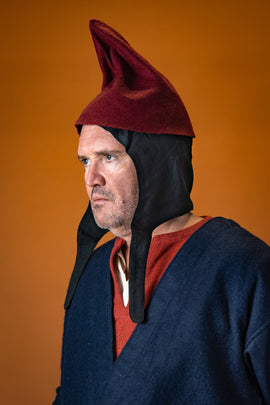 Leprechaun hat, Phrygian hat red, wool blend