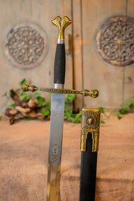 Charles V sword with scabbard, semi-sharp