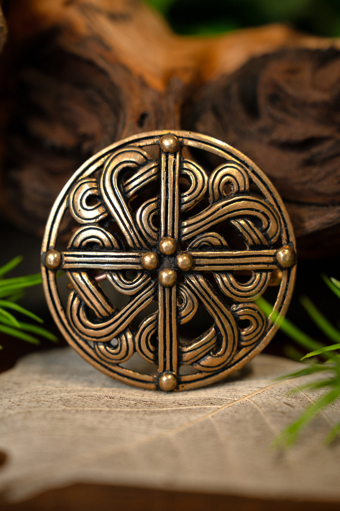 10th century Viking brooch, bronze