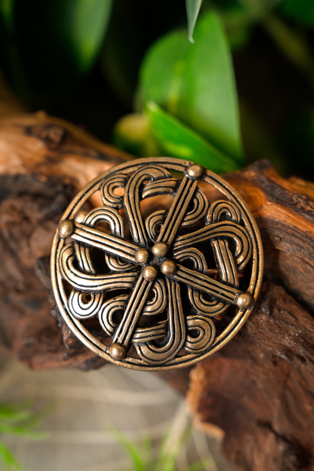 10th century Viking brooch, bronze