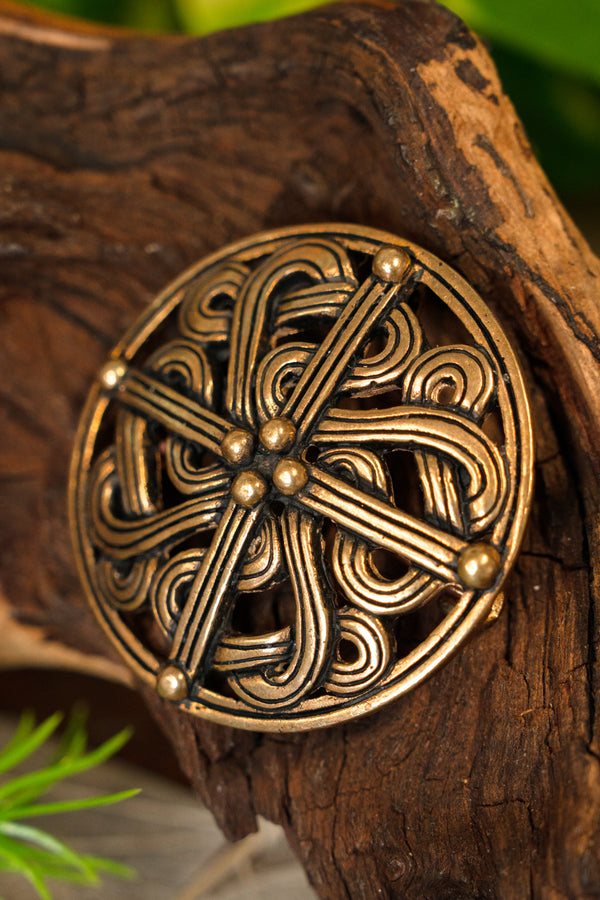 10th century Viking brooch, bronze