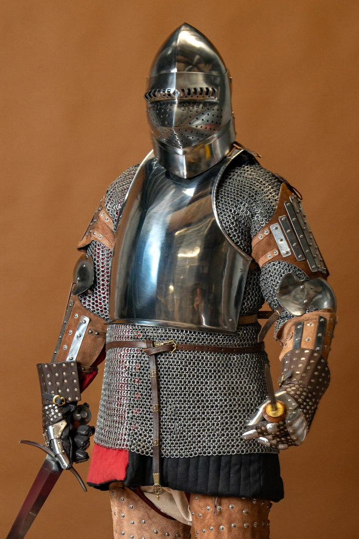 14th-16th century breastplate, 1.6 mm
