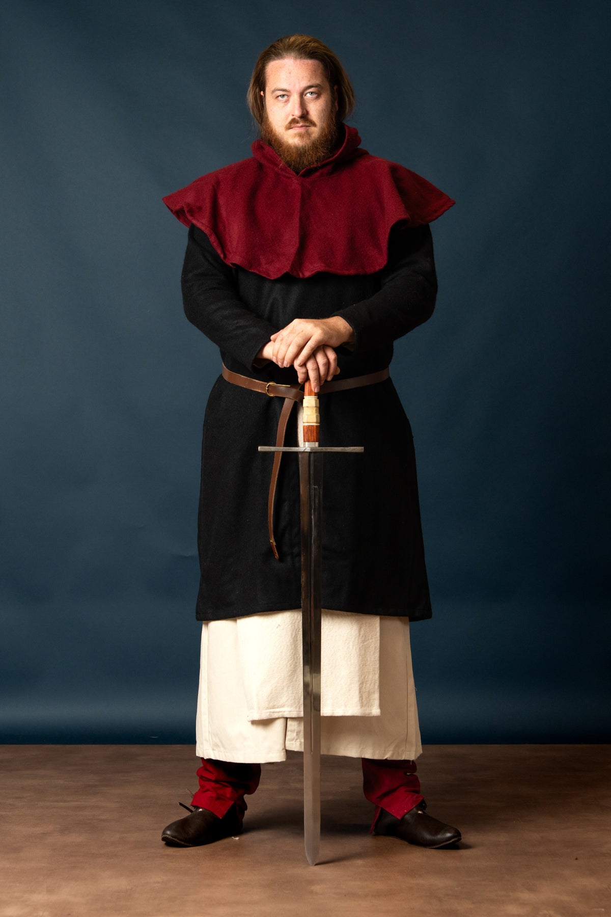 Chaperon Cucullus (red), wool mix
