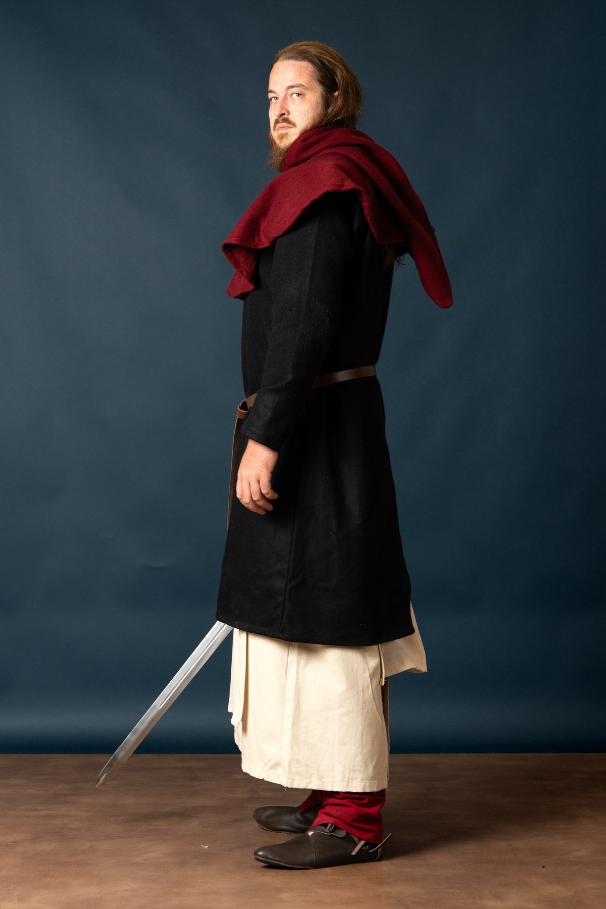 Chaperon Cucullus (red), wool mix