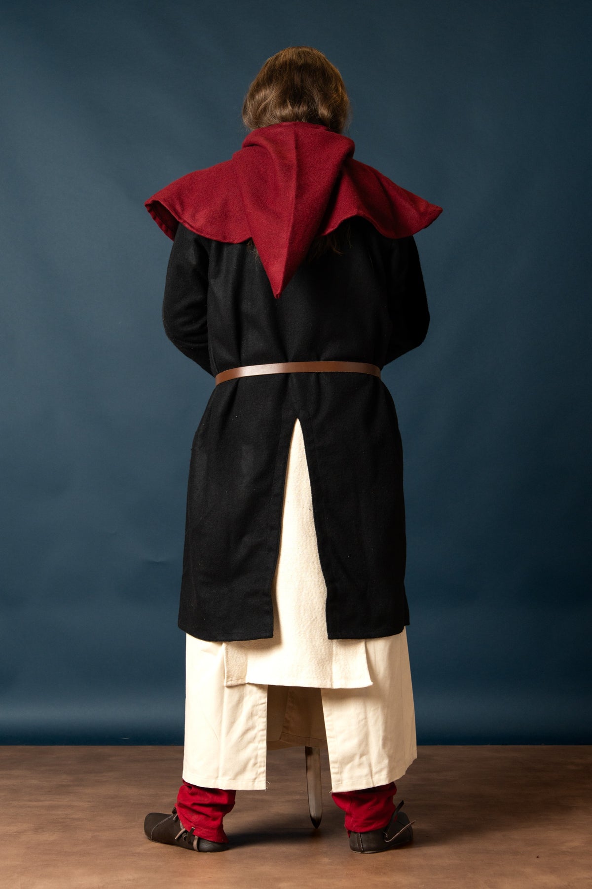 Chaperon Cucullus (red), wool mix