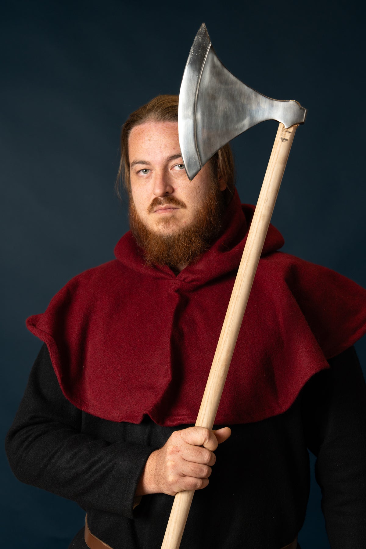 Chaperon Cucullus (red), wool mix