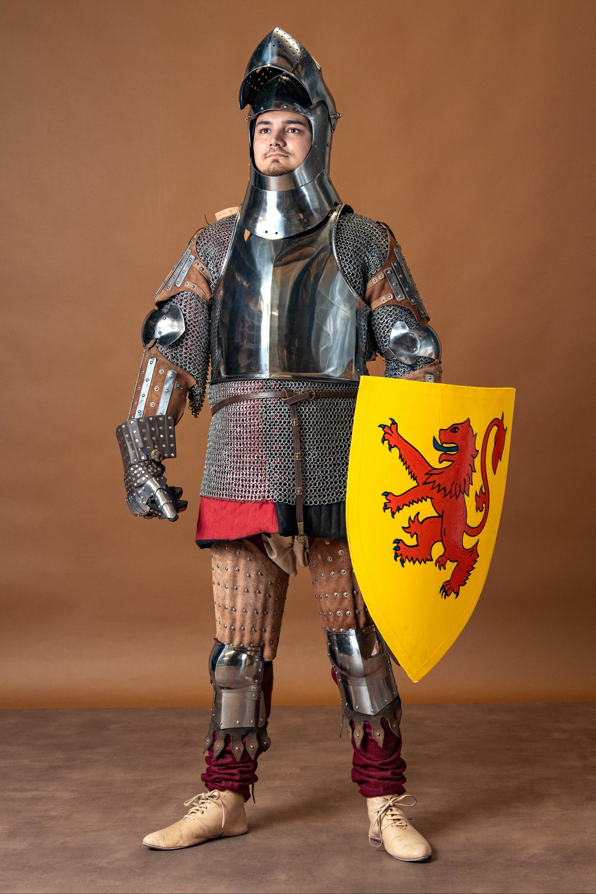 Leather cuisses, 14th century