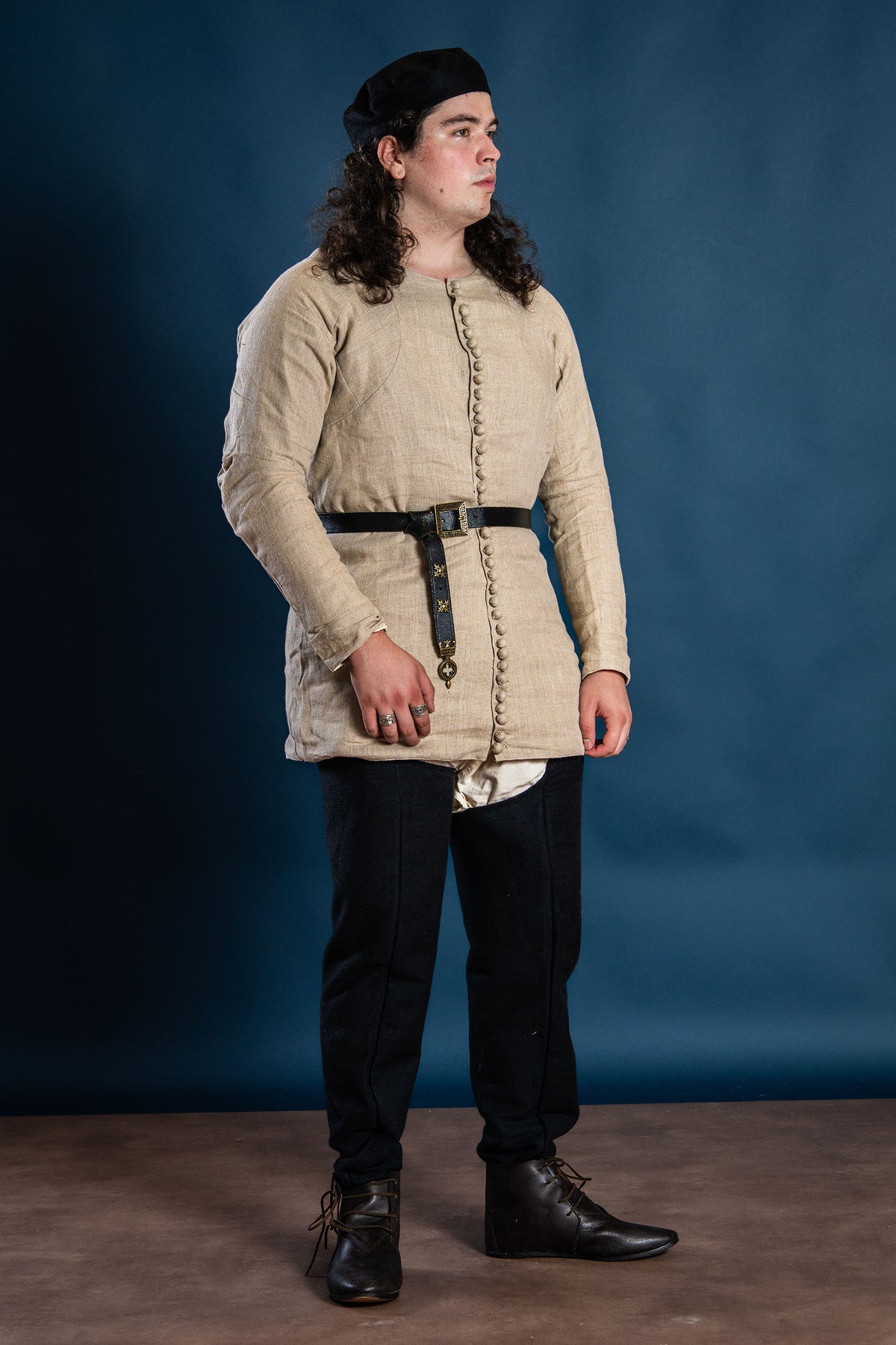 14th Century Pourpoint of Charles de Blois, linen, natural