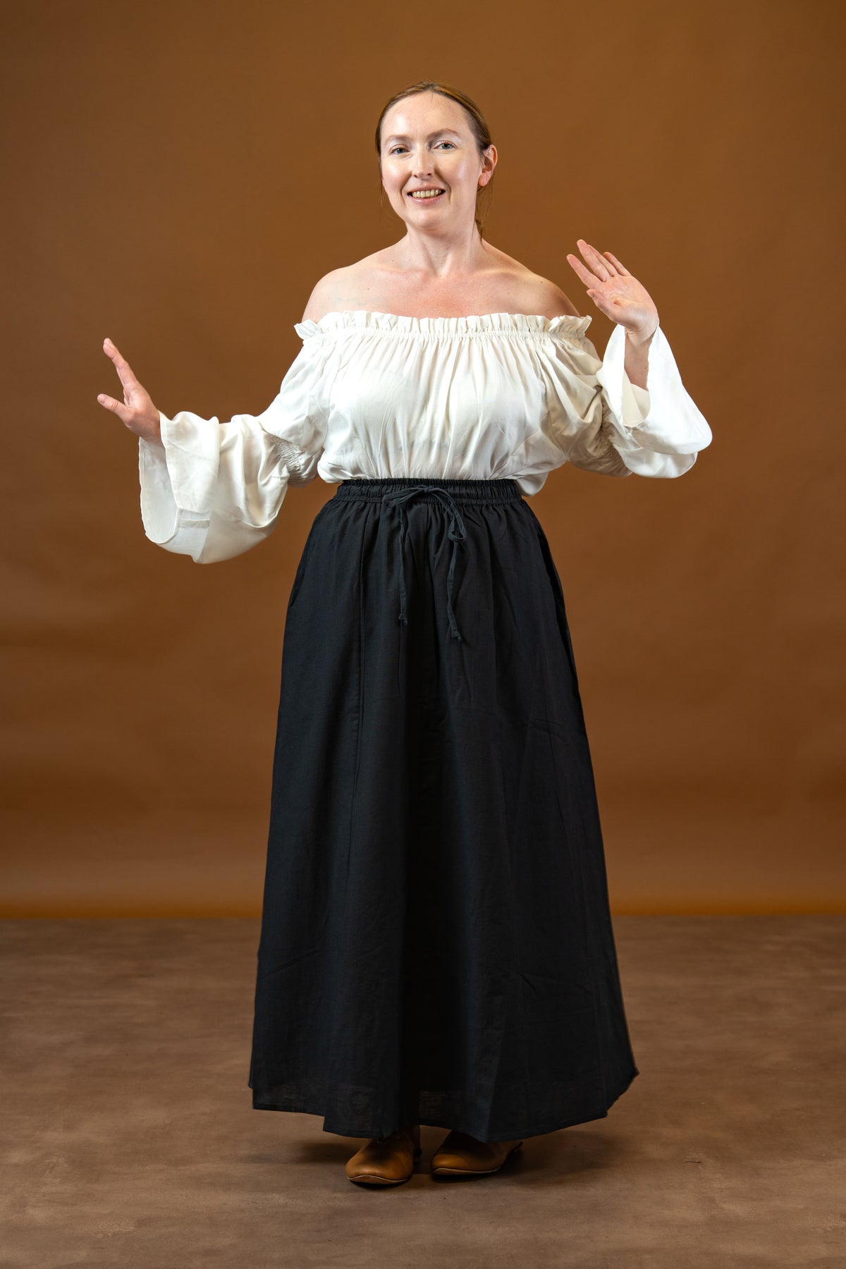 Skirt Inge, black
