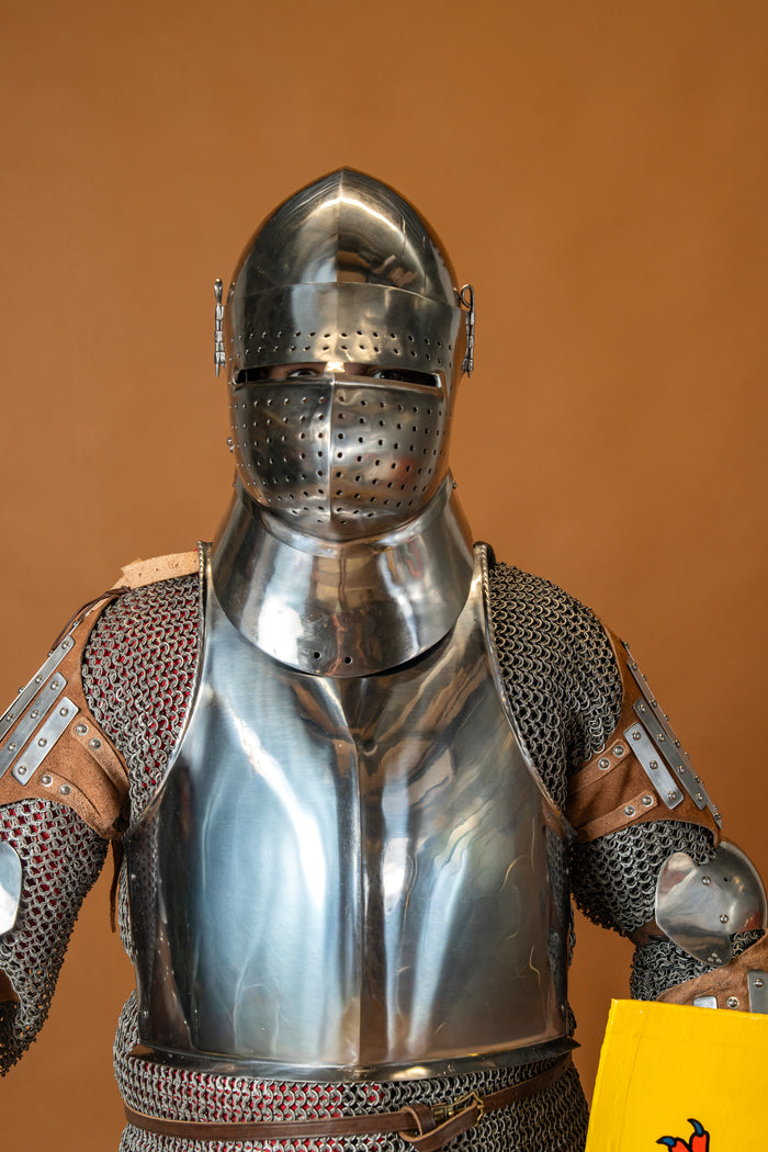 14th-16th century breastplate, 1.6 mm