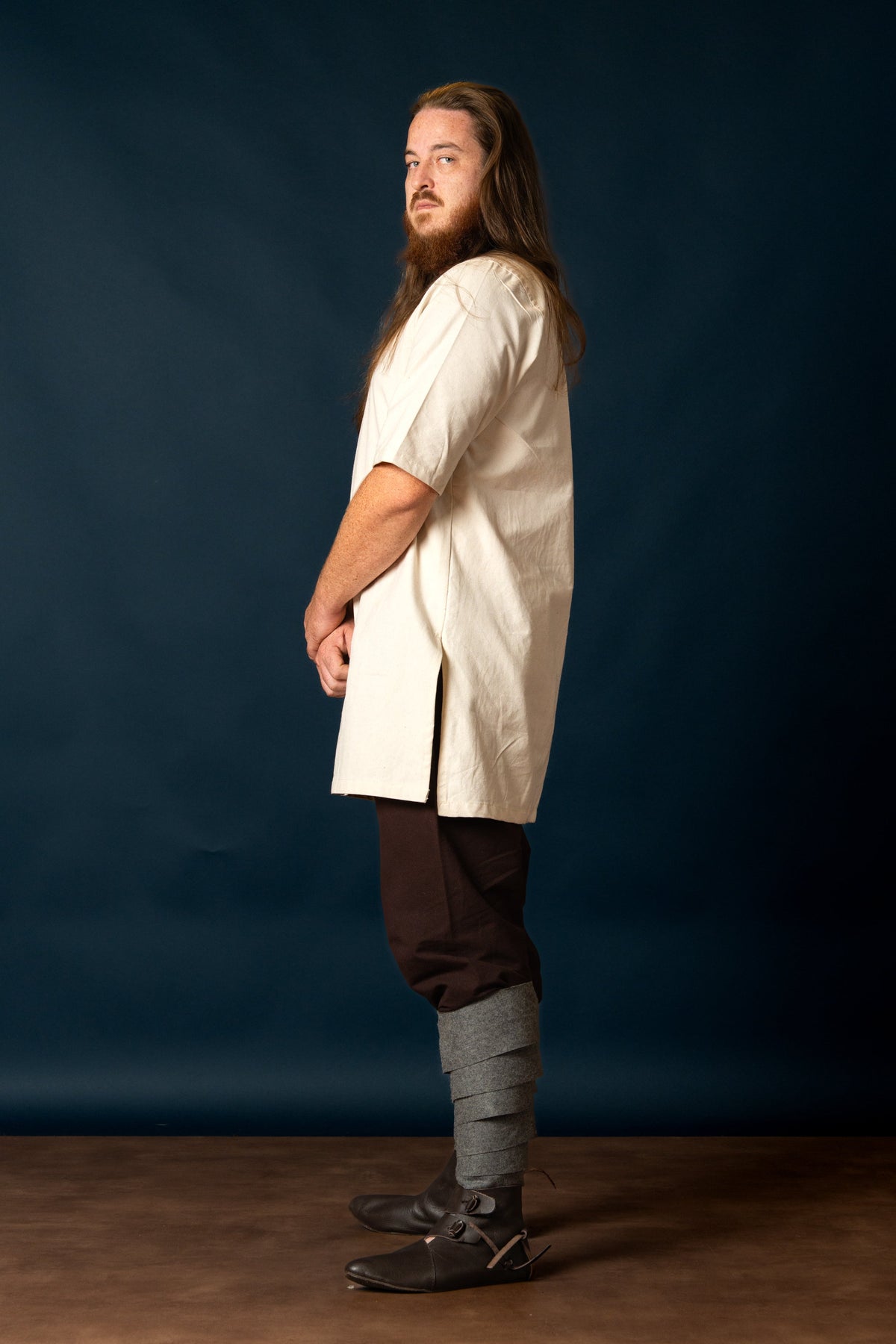Undertunic Lofar, half-long sleeves, cream