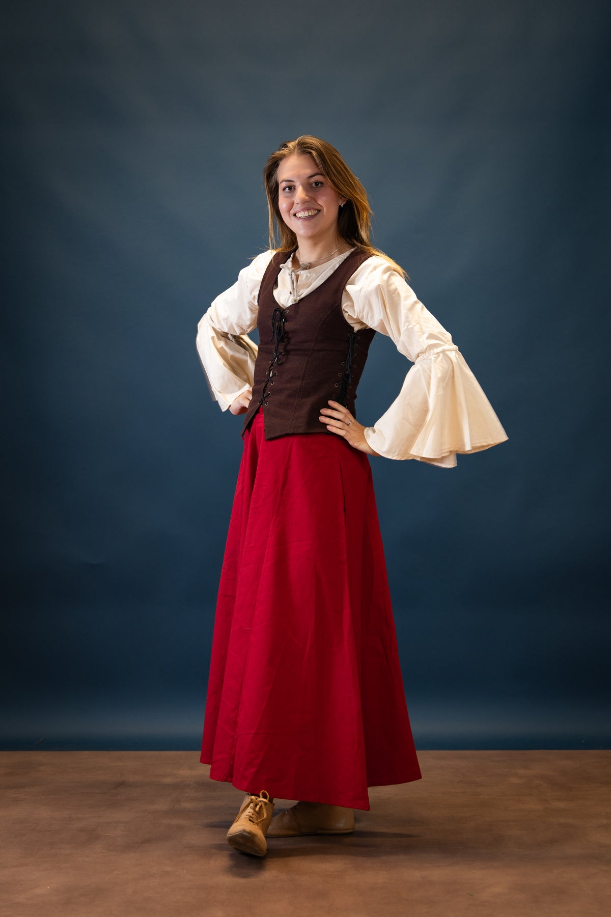 Pirate Blouse Felice, Cream