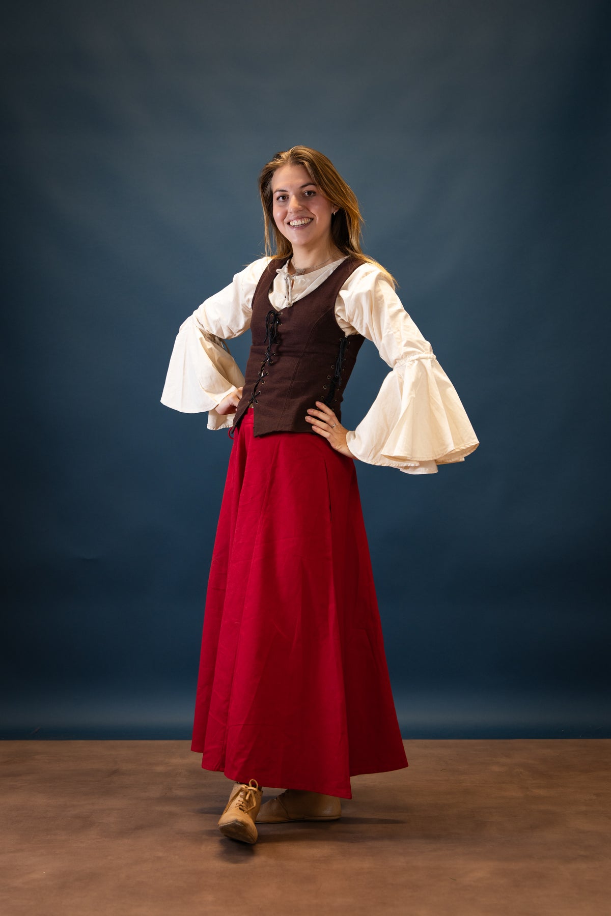 Pirate Blouse Felice, Cream