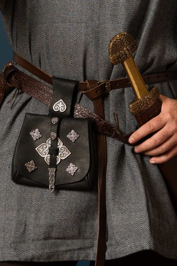 Viking bag Birka deluxe, black