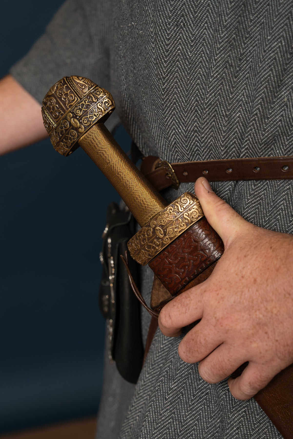 Viking sword Gnezdovo, Petersen D, semi-sharp