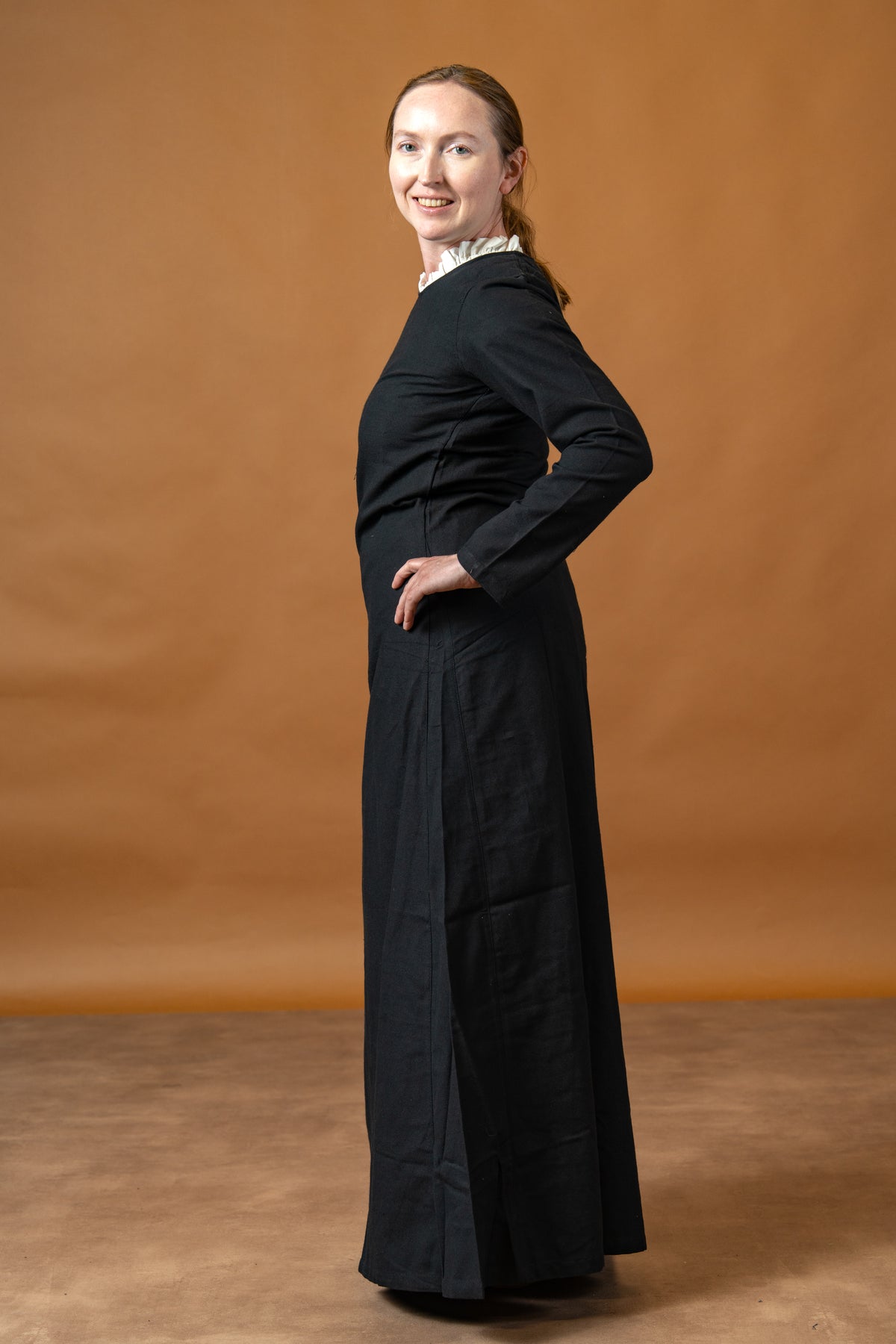 Medieval dress Freya (black)