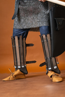 Valsgärde shin guards, 1.6 mm